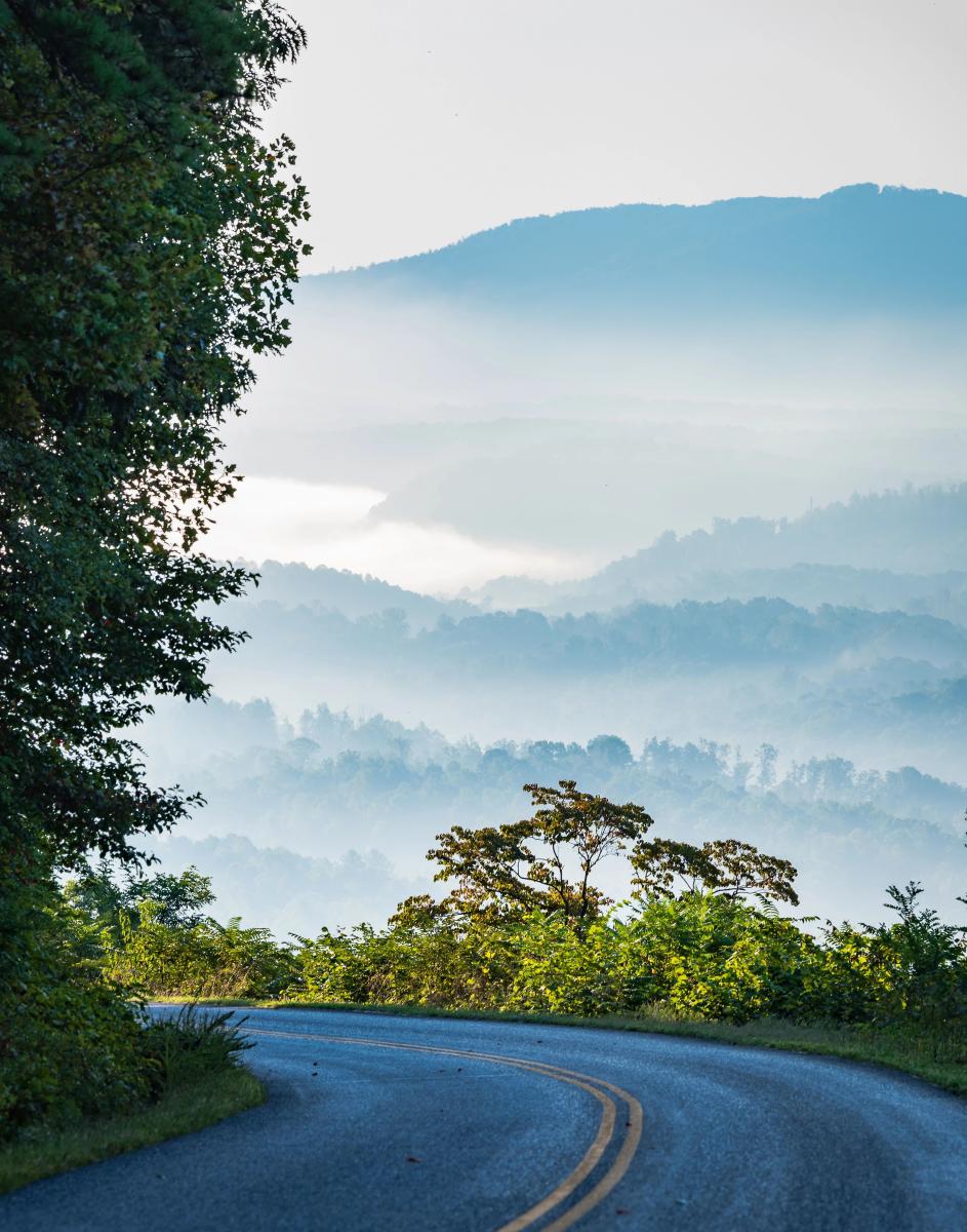 Blue Ridge Parkway: Your pathway to discovering Virginia's majestic views and hidden gems.