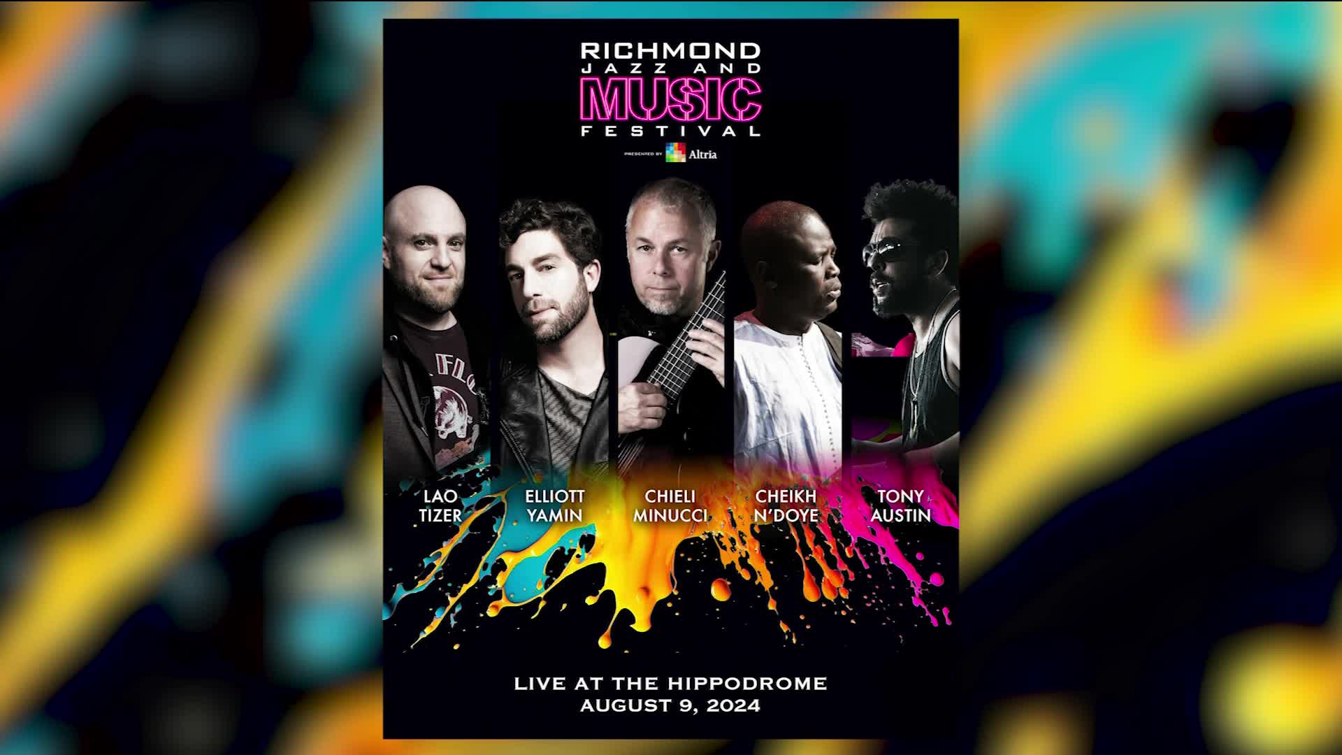 Elliott Yamin's hometown return to the Richmond Jazz & Music Festival stages.