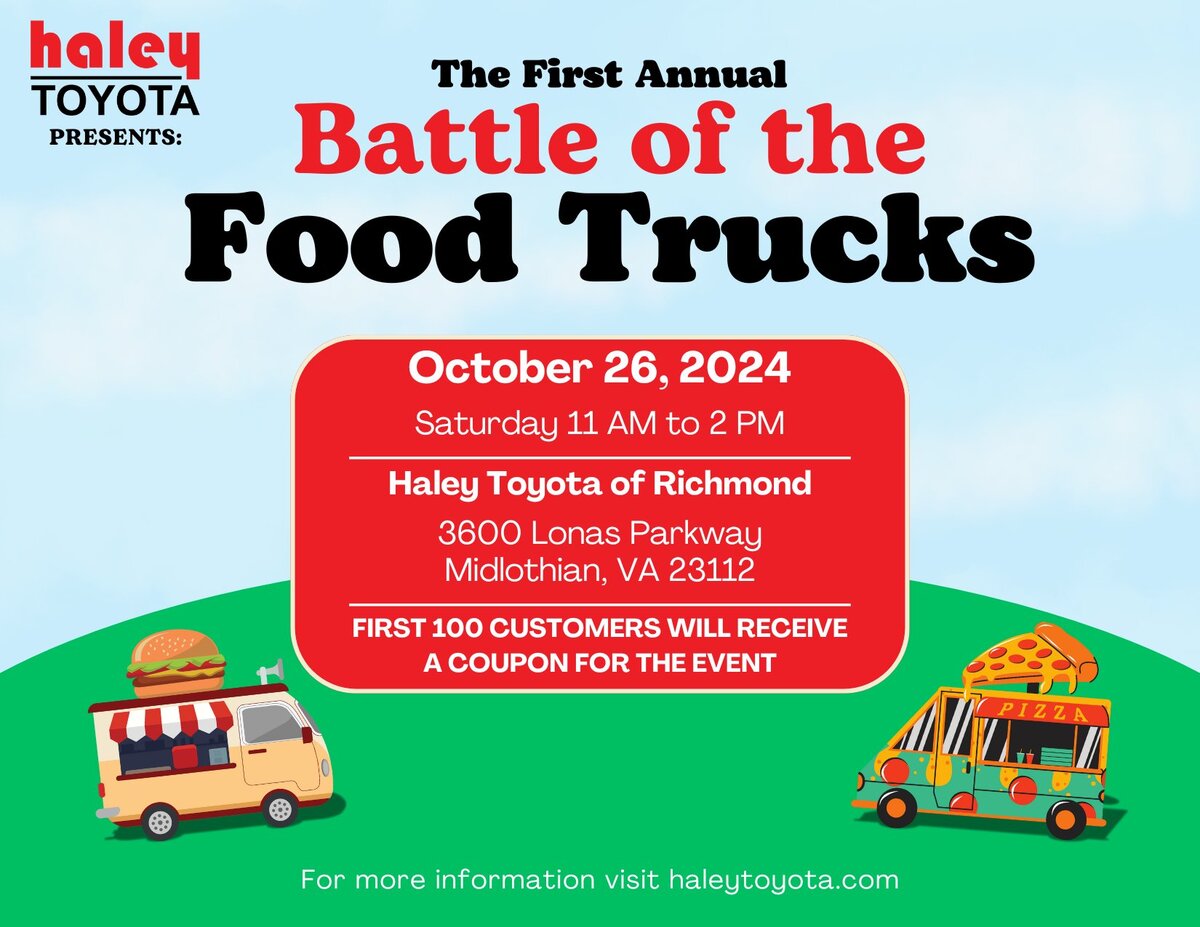 Midlothian's Culinary Adventure: Haley Toyota's Food Truck Battle Awaits!